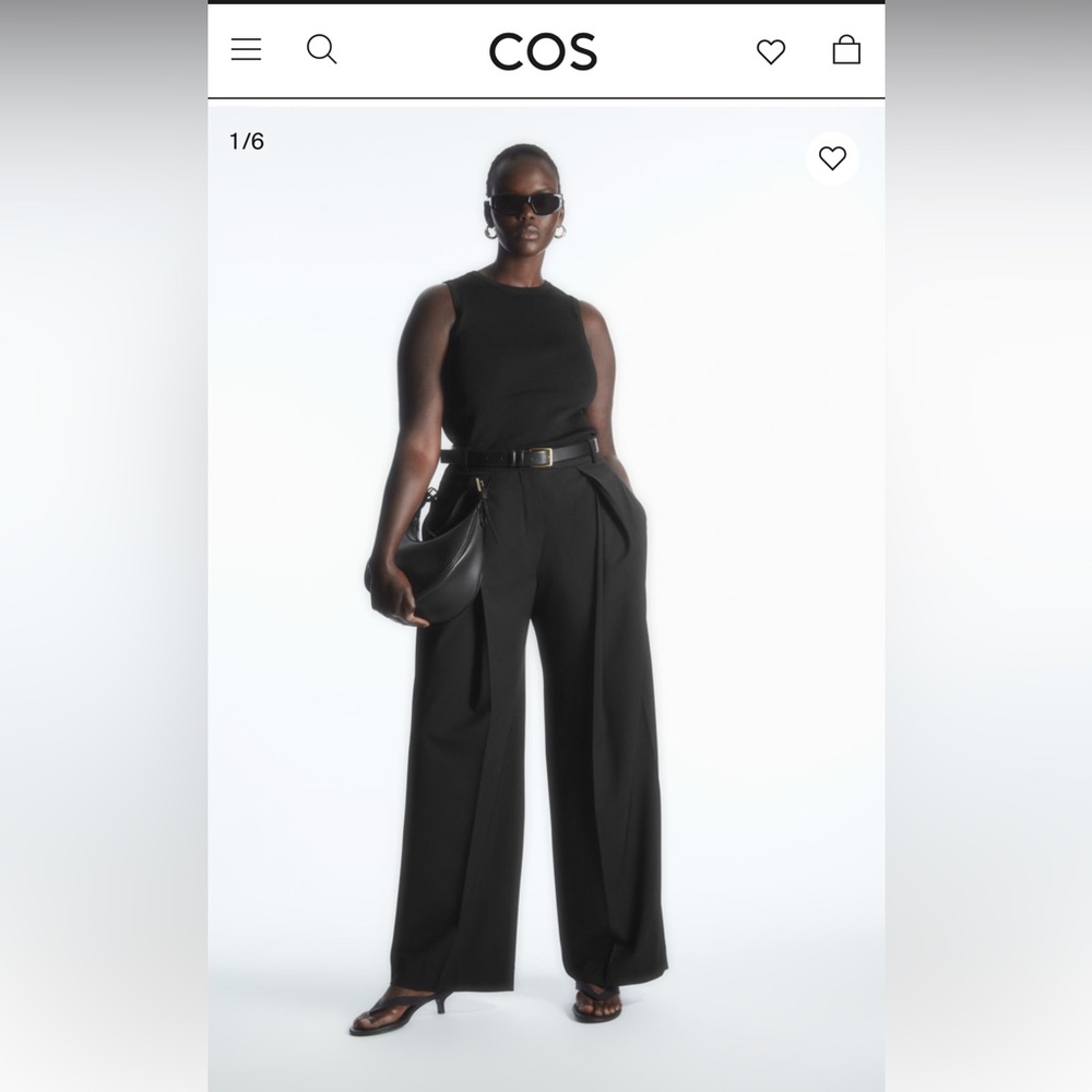 Beautiful wide leg pants from COS with tag